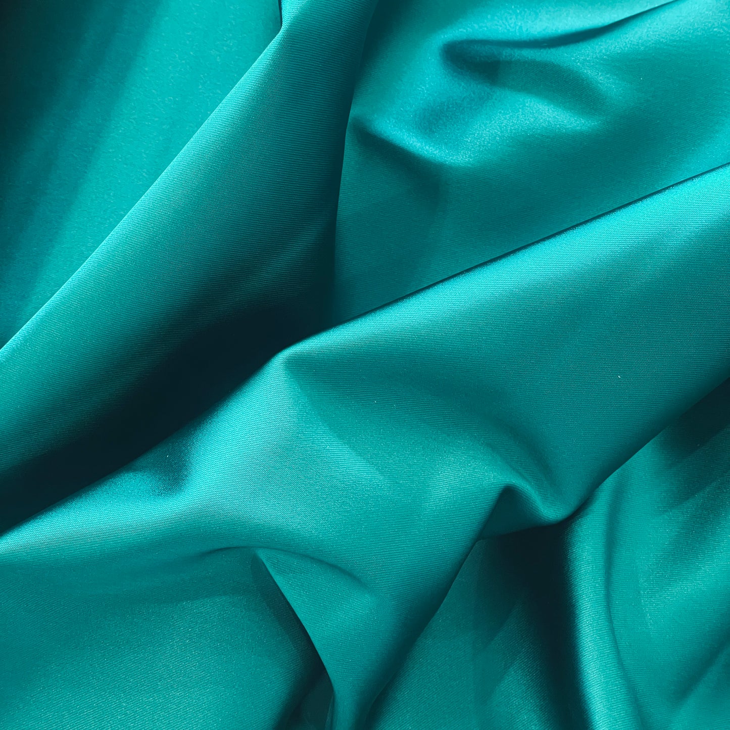 Jade stretch satin