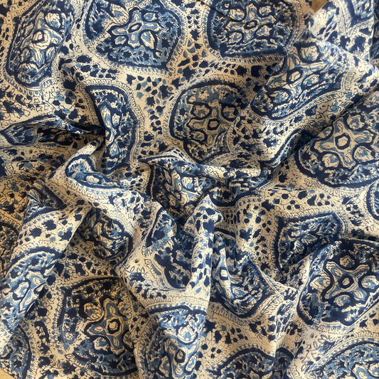Mapusa block print cotton voile
