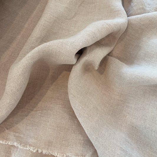 Sawyer textured slub linen