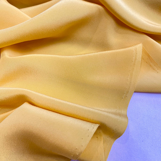 Buttercup Silk Crepe de Chine