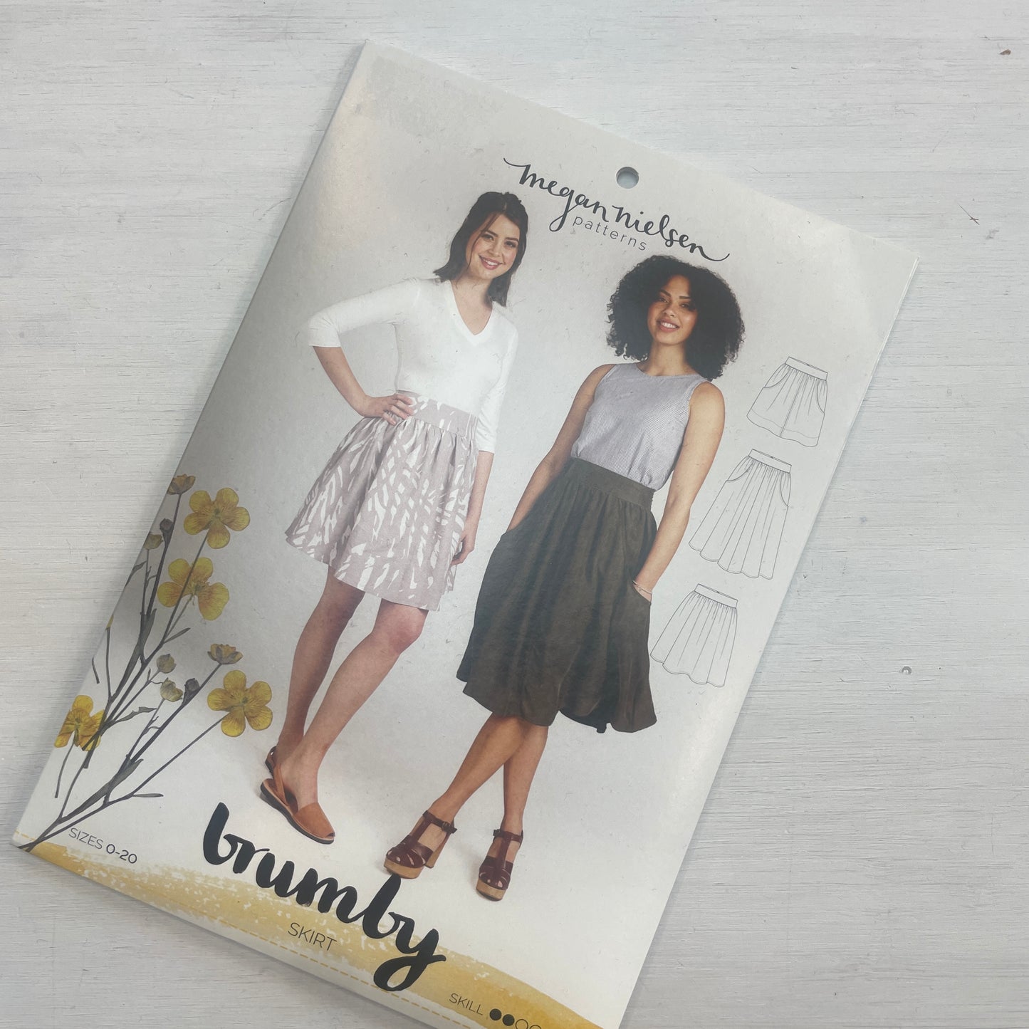 Megan Nielsen Brumby skirt paper pattern