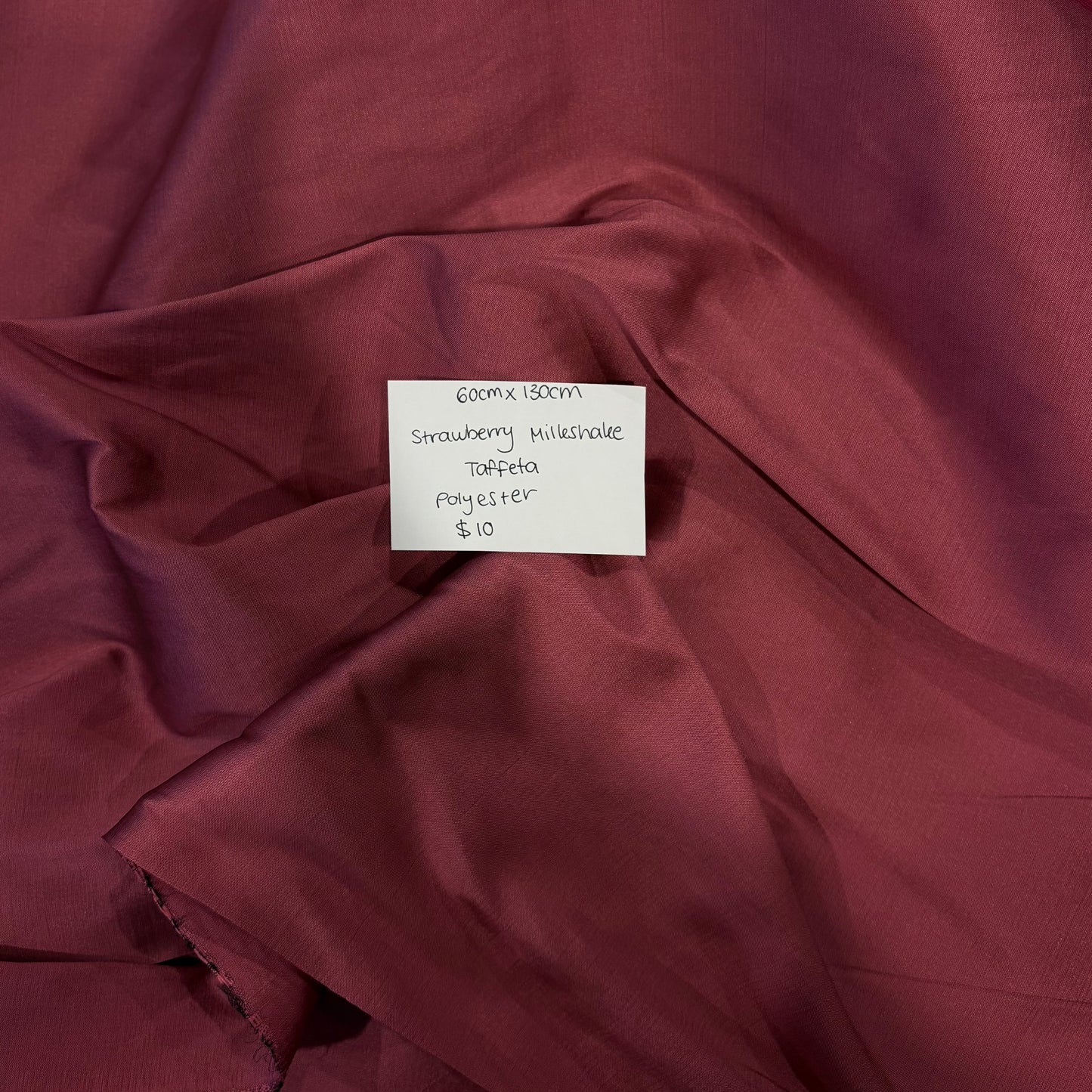 60cm Strawberry Milkshake Taffeta