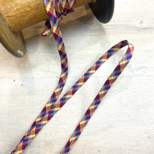 Rainbow flat cord