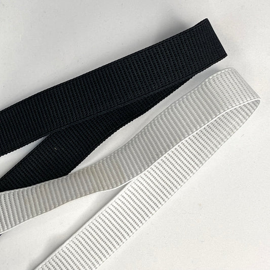 25mm Ribbed Non Roll Elastic