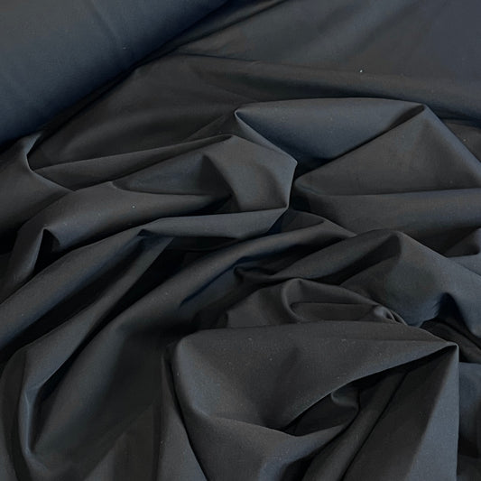 Black night lightweight matte spandex