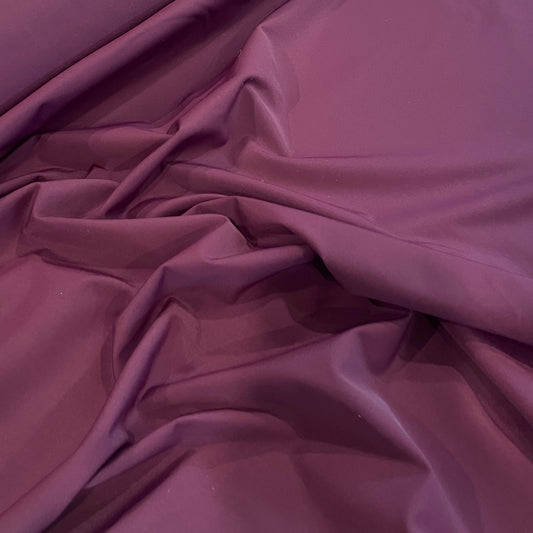 Plum matte spandex
