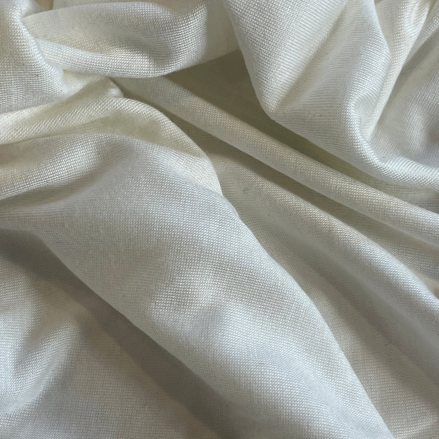 Lola cream cotton viscose single knit