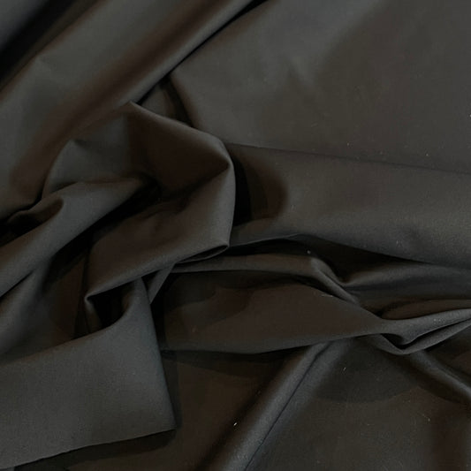 Black heavy weight matte spandex