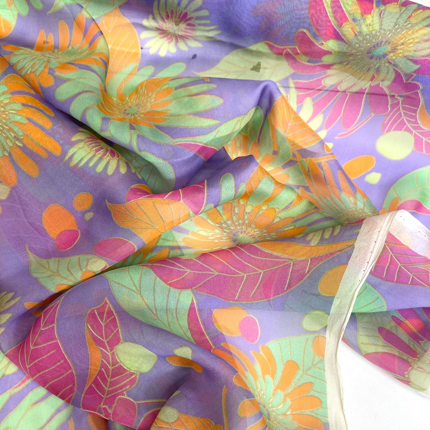 Superbloom Silk Chiffon