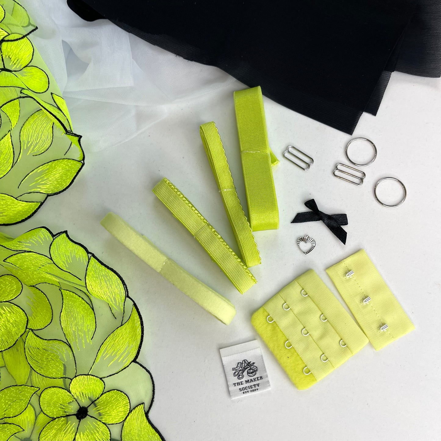 Neon Bloom Wired Bra Kit