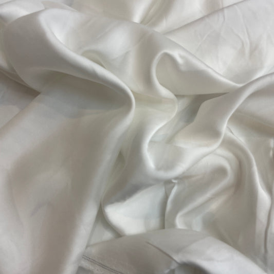 Ivory resort viscose sateen