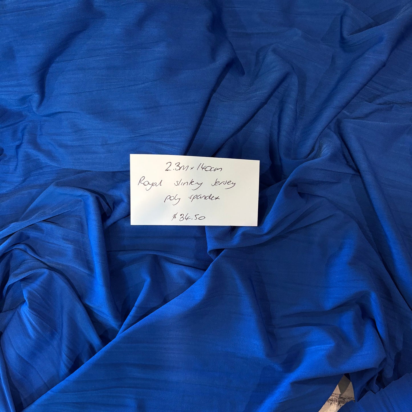 2.3m Royal Slinky Jersey