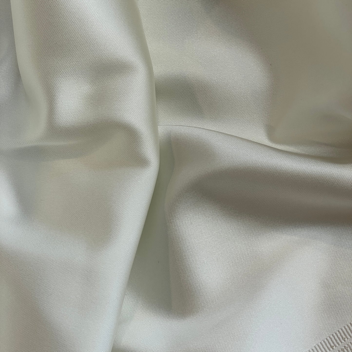 Ivory super stretch duchess satin