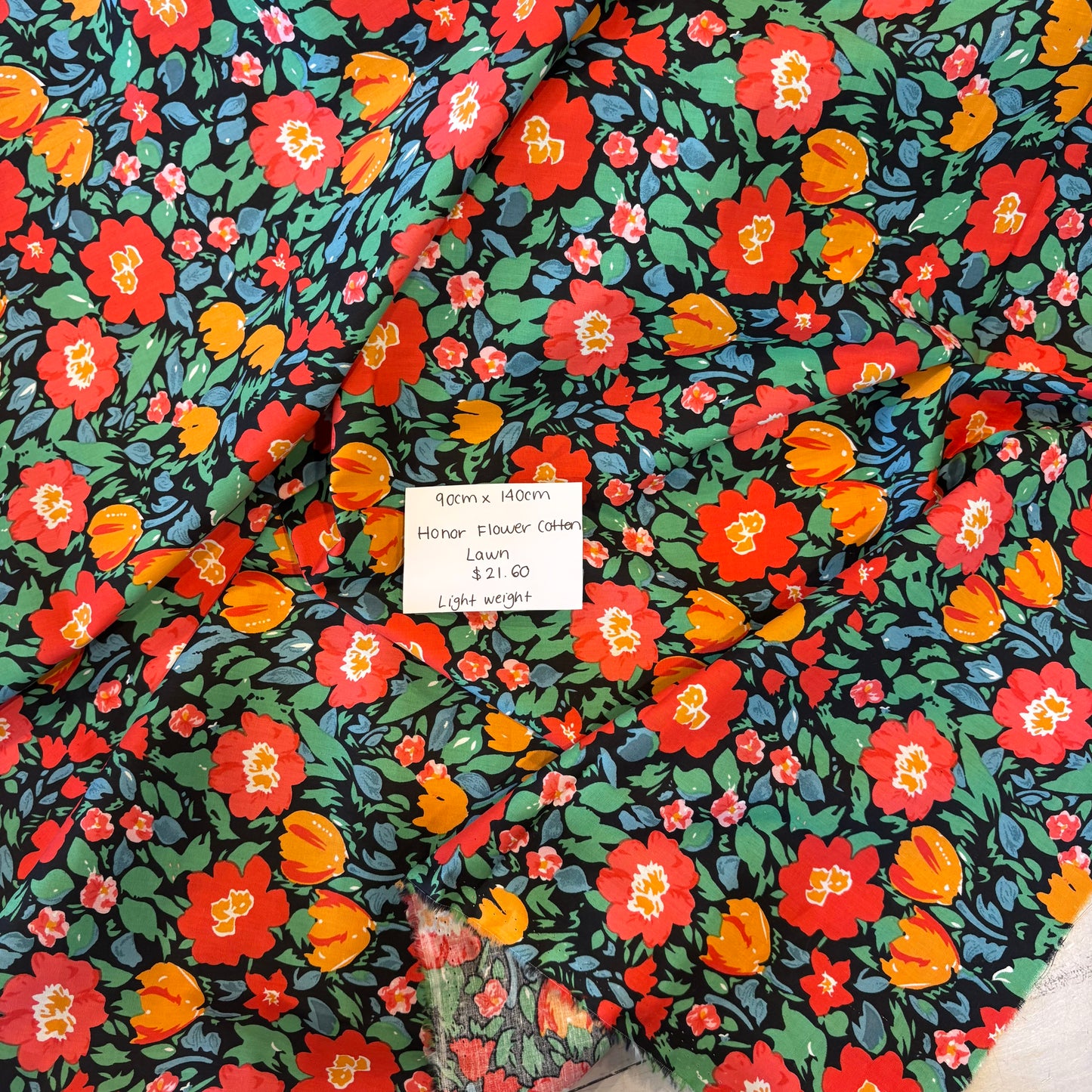 90cm Honor Flower Cotton Lawn