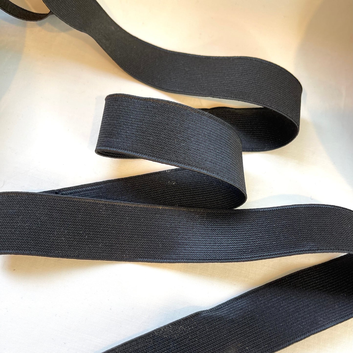 25mtr Roll Black 32mm Soft Sports Elastic