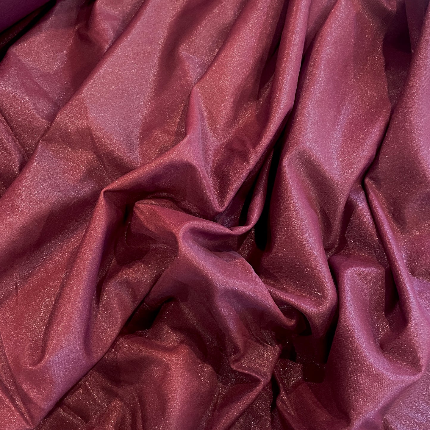 Deep wine crystal spandex