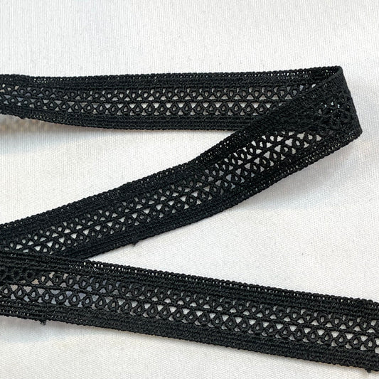 black Rain drops insertion trim