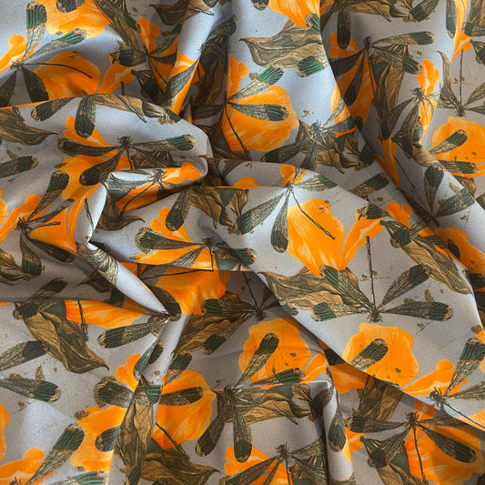 Dragonfly orchard Cotton lawn