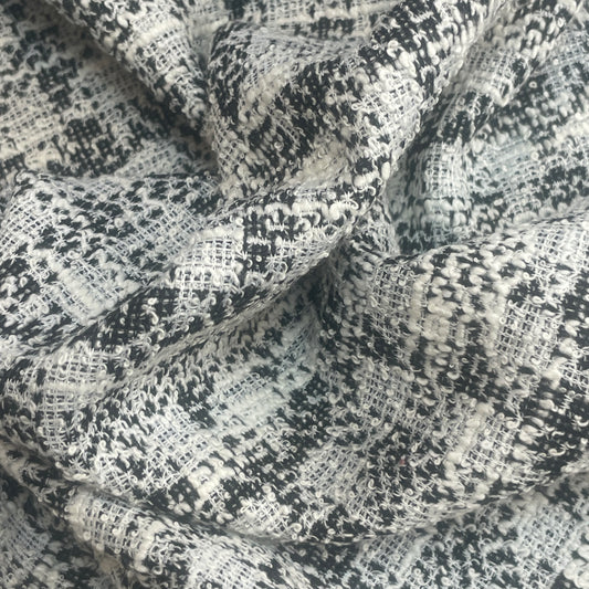 Halifax fleck check knit