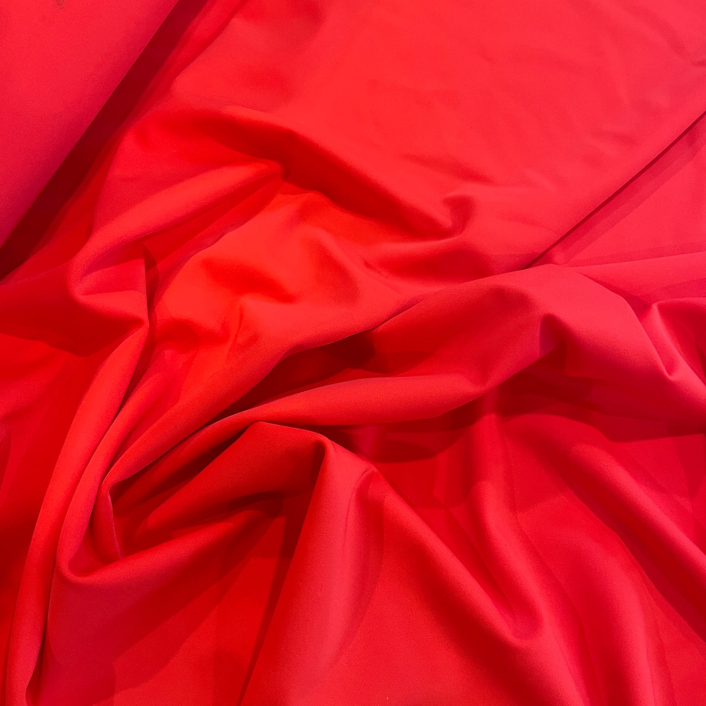 Tomato red matte lycra