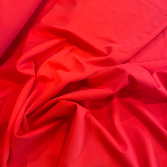 Tomato red matte lycra