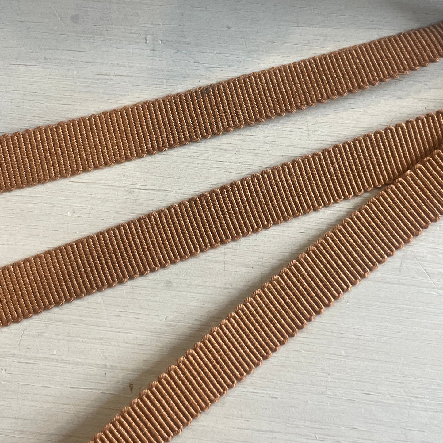 Cinnamon 9mm grossgrain ribbon