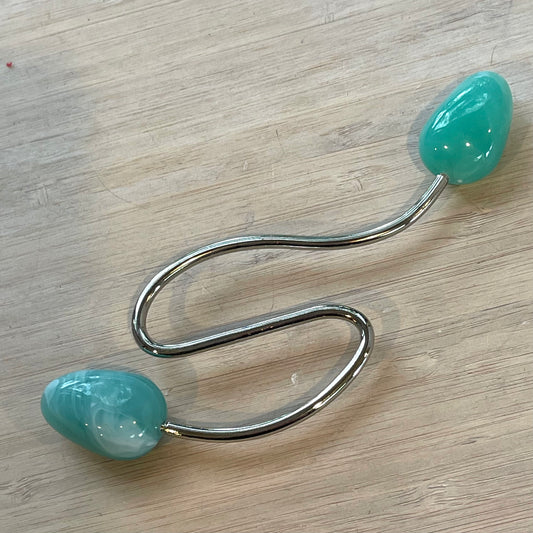 Turquoise Silver Decorative Accessory