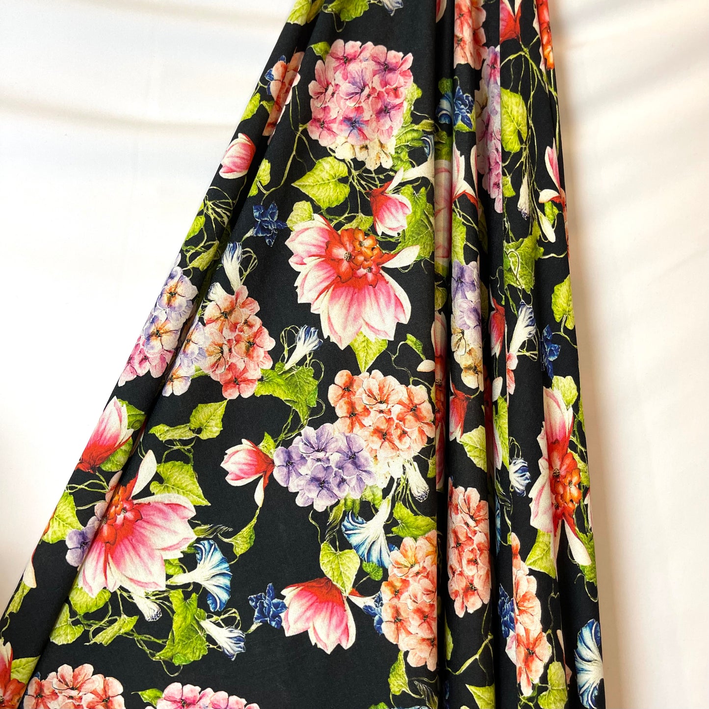 Garden in bloom viscose jersey