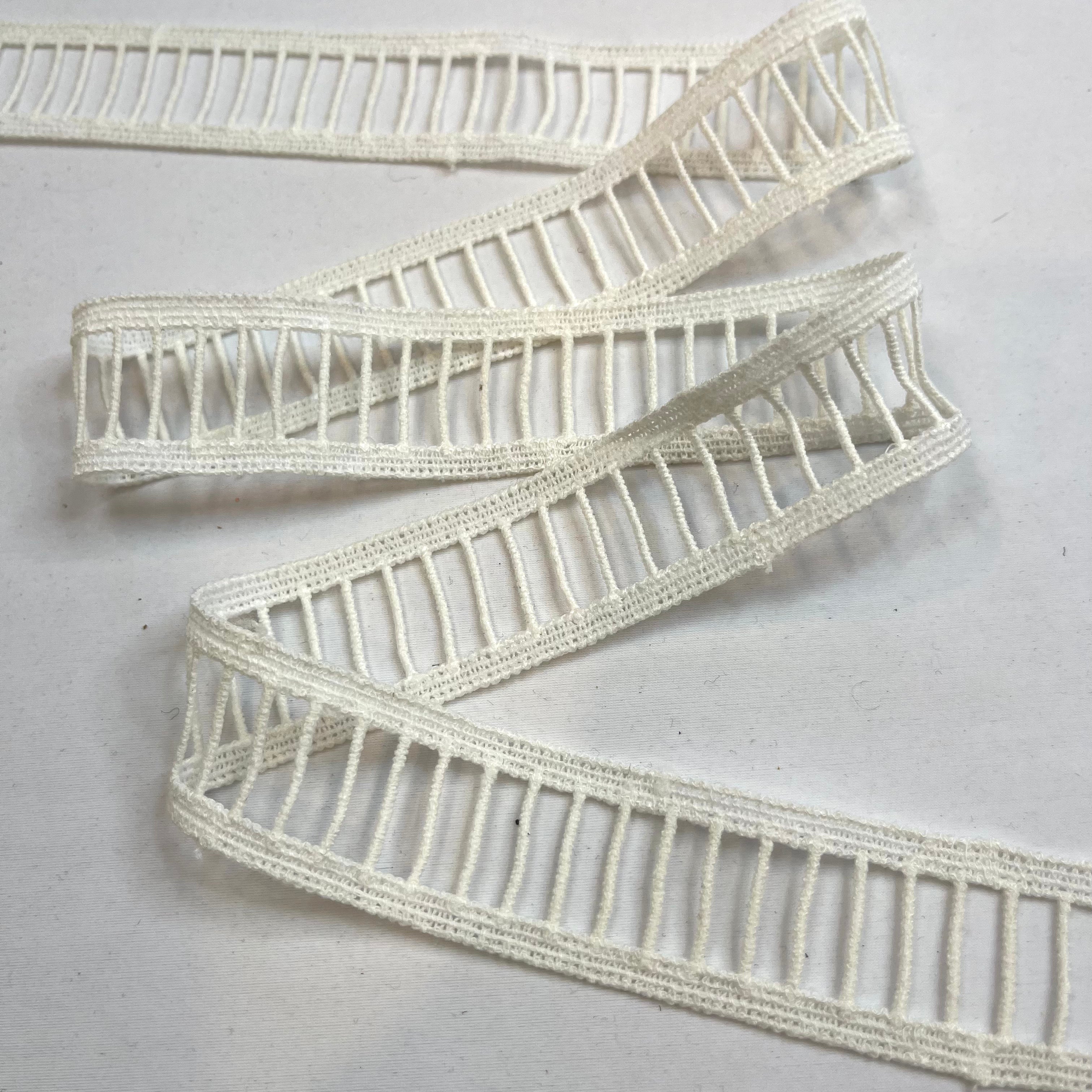 Ladder Insertion Lace Trim Ivory – The Maker Society