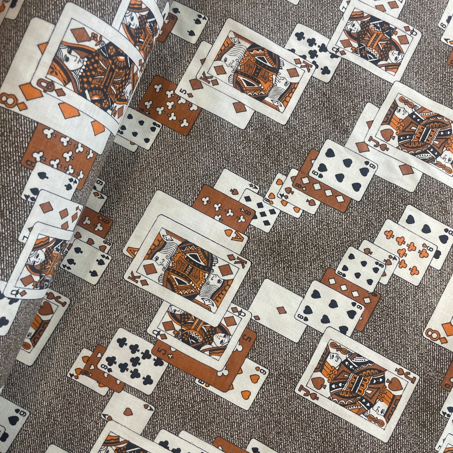 Poker face vintage  cotton