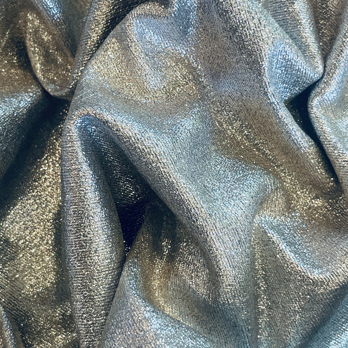 Galactic shimmer silver foil jersey