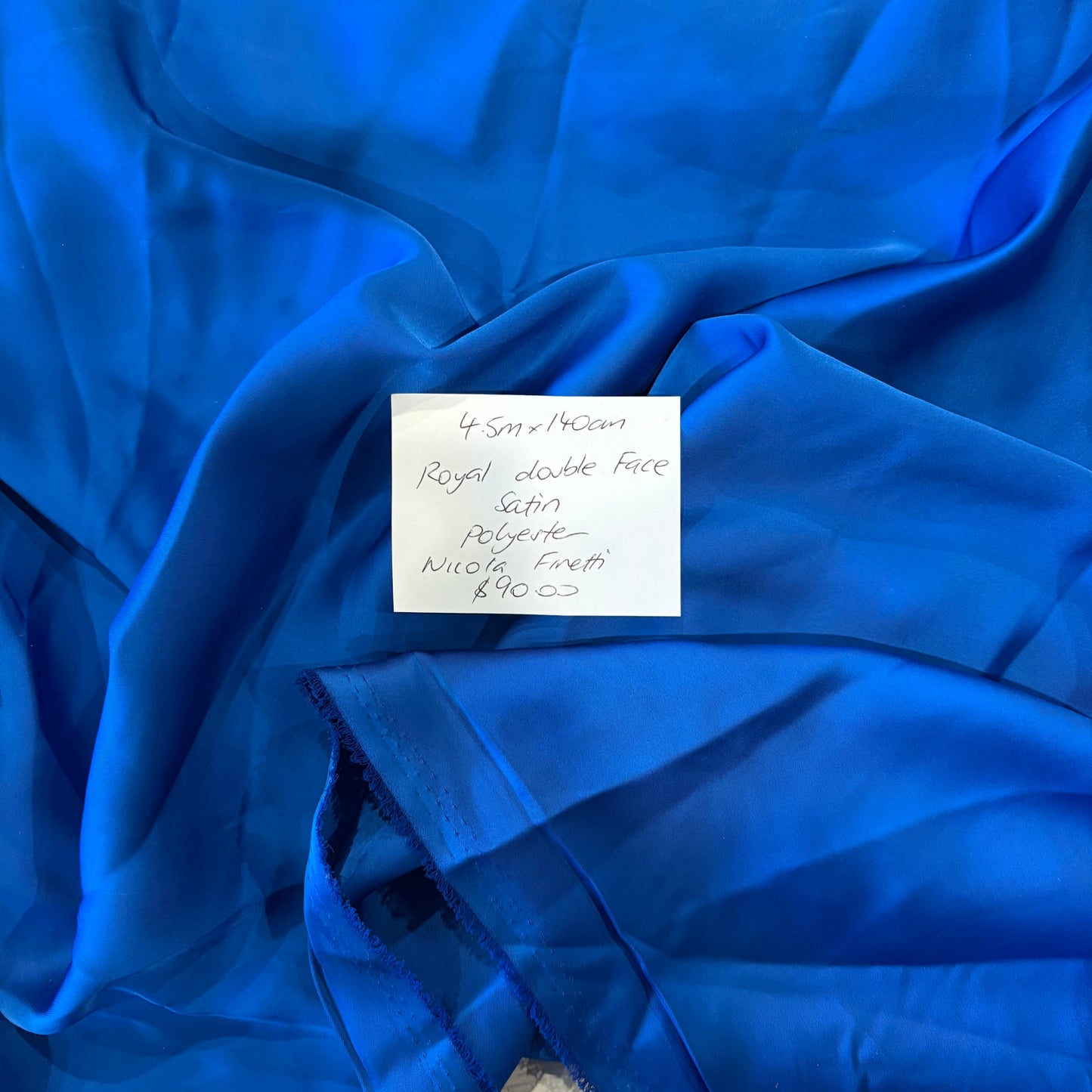 4.5m Royal Double Face Satin