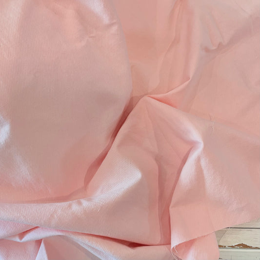 1.9m Petal Pink Stretch Cotton Twill