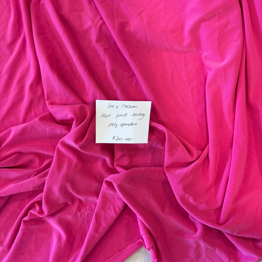1m Hot Pink Jersey