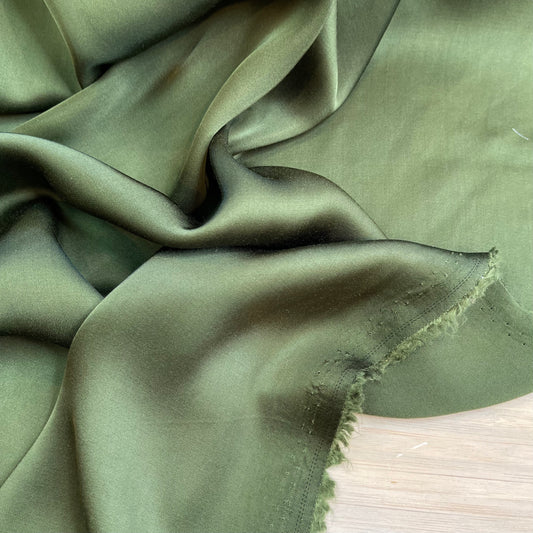 Sherwood Green Viscose Sateen