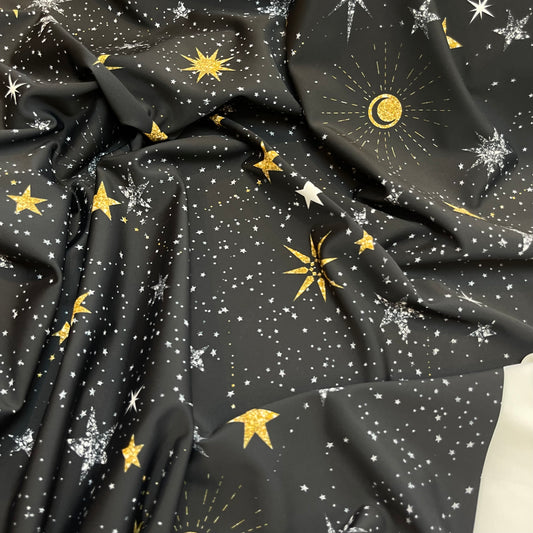 In The Stars Printed Lycra