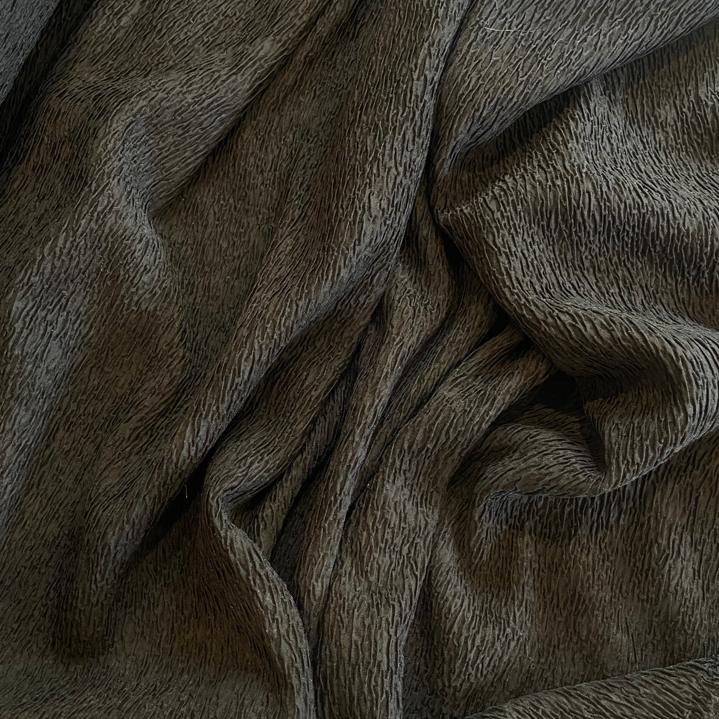 Tully black textured stretch woven