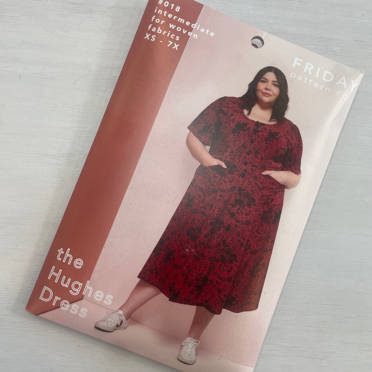 Friday pattern company Hughes dress paper pattern