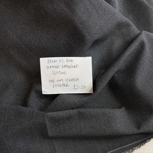 85cm Diamond Patterned Suiting