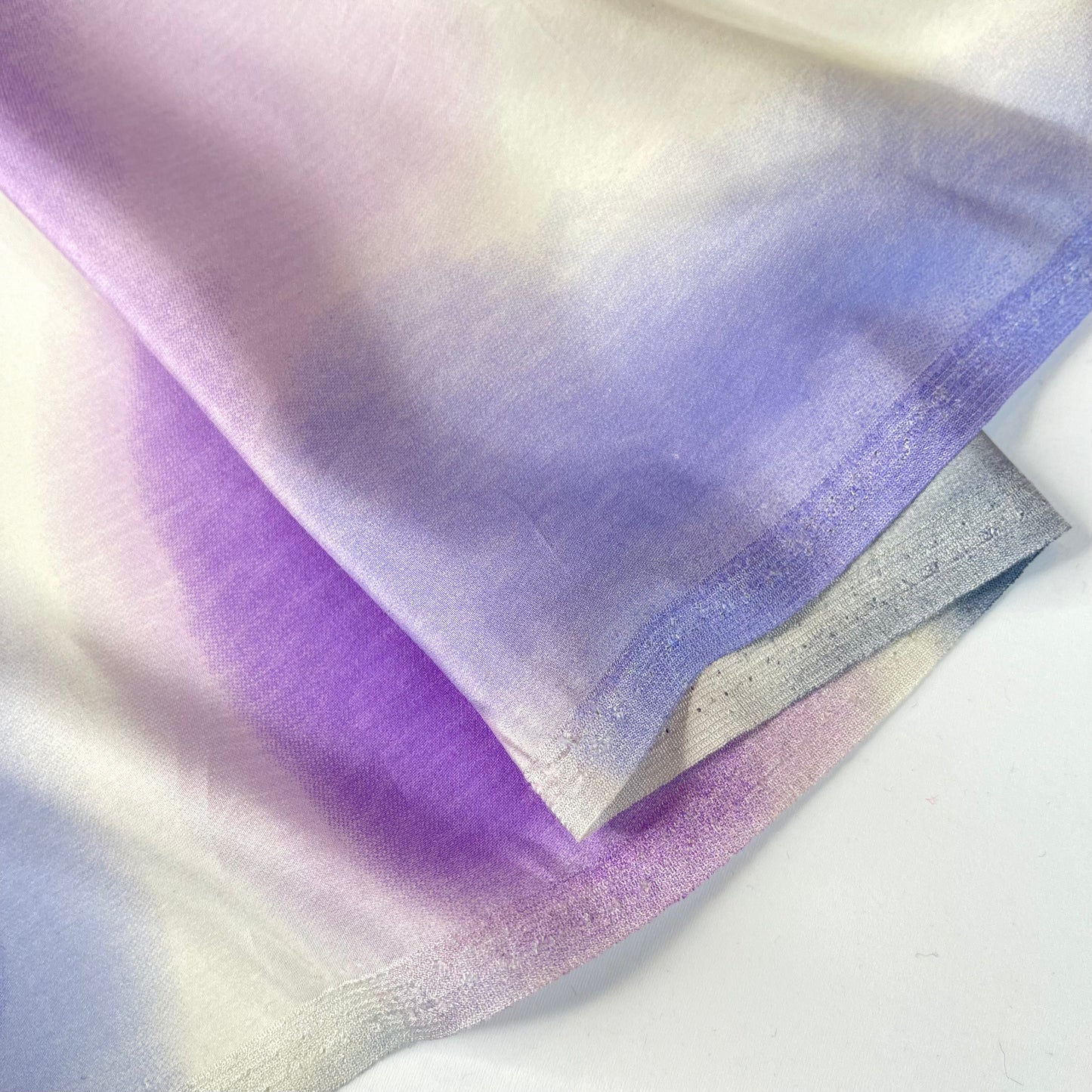 Cloud Haze Silk Crepe de Chine