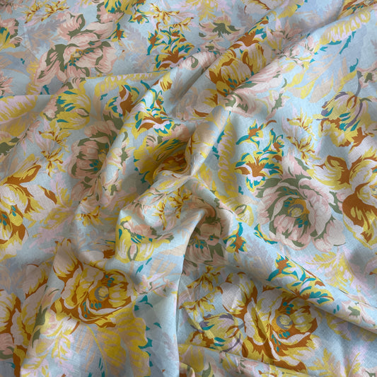 Eleanor glacier linen viscose