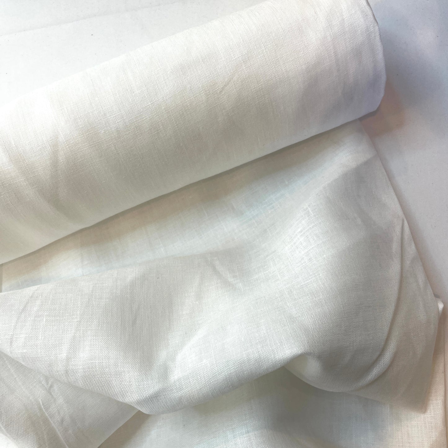 White ice Organic Linen