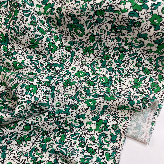 Emerald Dream Field Linen Viscose