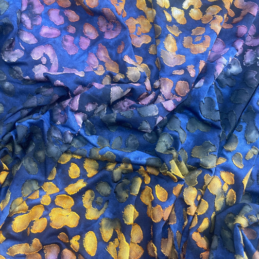 Wild side tie dye jacquard knit