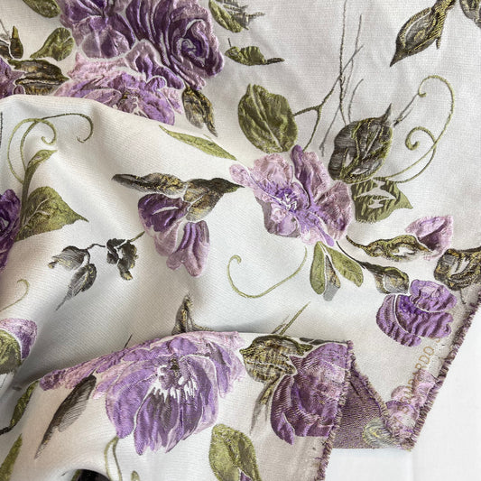 Violet Fields Cloque Brocade