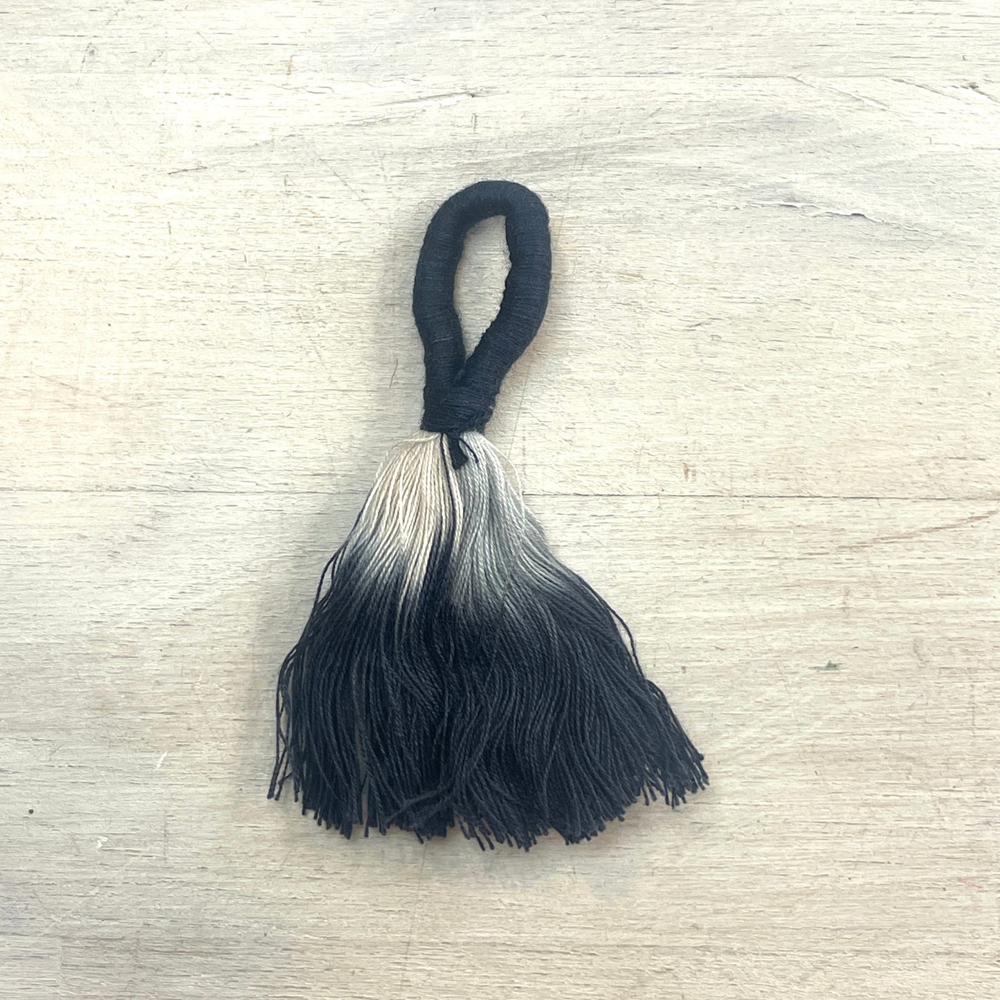 Navy veregated 75mm cotton  tassel