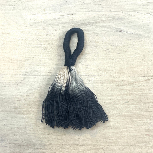 Navy veregated 75mm cotton  tassel