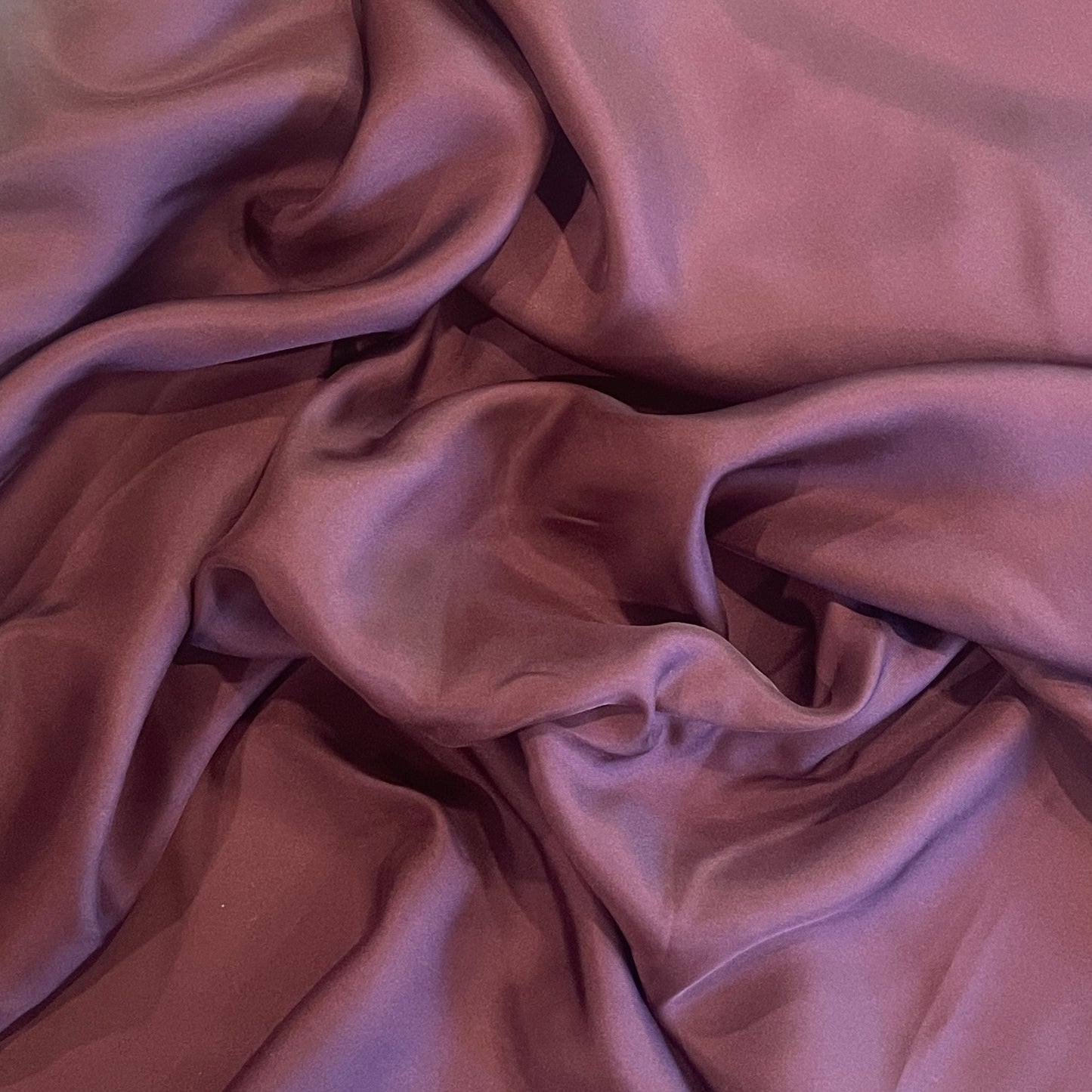 Burgundy silk twill