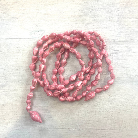 1mtr  Strand Of Rose Pink Shells.