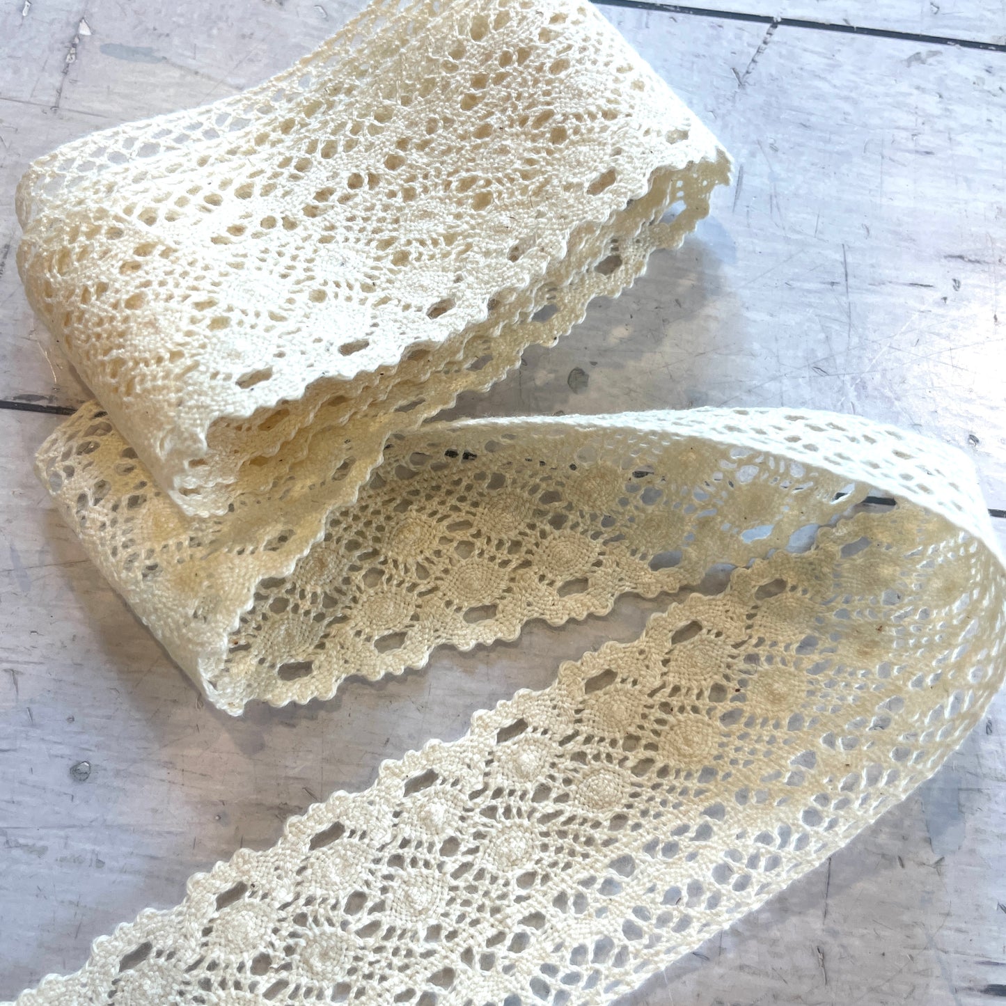 Maeve cotton crochet lace
